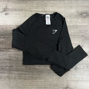 gymshark vital seamless long sleeve crop top